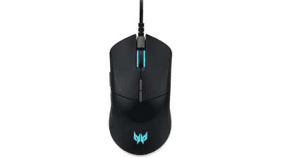 Acer Predator Cestus 330 Gaming Mouse - PixArt 3335 Sensor, Adjustable DPI, RGB Lighting & NVIDIA Reflex