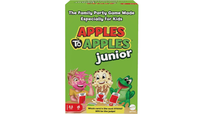 Apples to Apples Junior Board Game with 504 Cards - Family Party Game for Kids, Teens, and Family Game Night (Amazon Exclusive)
