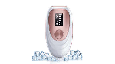 At-Home IPL Hair Removal with Cooling System - Upgraded to 999,900 Flashes - Permanent Hair Removal Device for Women and Men - Facial, Legs, Arms, Bikini Line