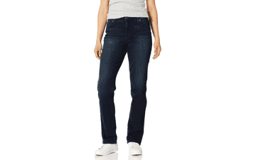 Bandolino Women's Mandie High Rise Straight Leg Jean - Nightfall (Size 16)