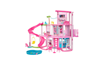 Barbie Dreamhouse 2023, Pool Party Doll House with 75+ Pieces and 3-Story Slide