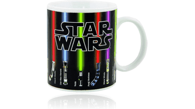 Benair USA Star Wars Mug - Lightsabers Appear With Heat (12 oz)