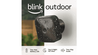 Blink Outdoor Wireless HD Security Camera - 2 Camera System