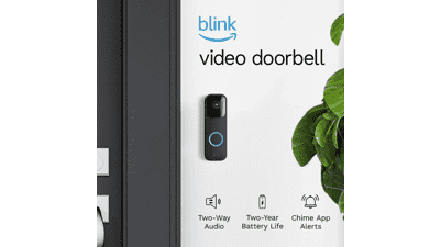Blink Video Doorbell + Mini Camera with Sync Module 2 - Two-Way Audio, HD Video, Motion and Chime Alerts