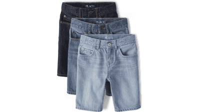 Boys' Denim Jean Shorts - 3 Pack by The Children's Place