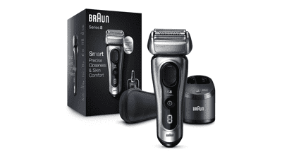 Braun Series 8 8467cc Electric Razor for Men with Precision Beard Trimmer