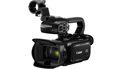 Canon XA60 Pro Camcorder 4K UHD CMOS Sensor 20x Optical Zoom, 800x Digital Zoom, 5-Axis Image Stabilization, HDMI, USB Streaming, Time Stamping, XLR Audio Inputs