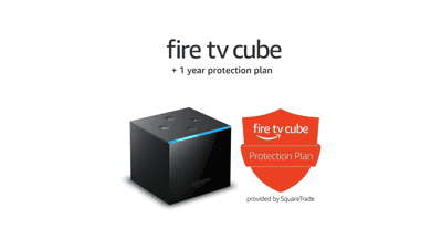 Certified Refurbished Fire TV Cube (2nd Gen) - Hands-free Streaming Device with Alexa - 4K Ultra HD - 1-Year SquareTrade Warranty