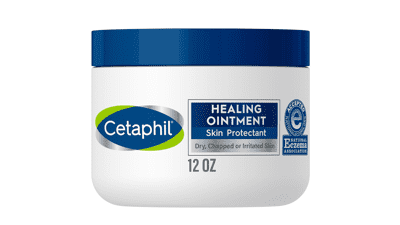 Cetaphil Healing Ointment 12 oz for Dry, Chapped, Irritated Skin - Heals, Protects, Soothes Cracked Hands, Chapped Lips - Hypoallergenic, Fragrance Free
