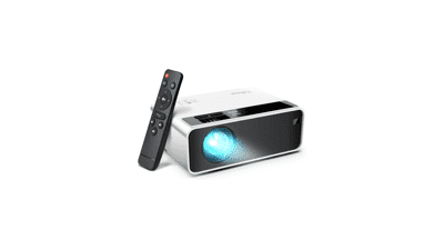 CiBest Mini Projector 1080P Outdoor, 2023 Upgraded 9500L Full HD Portable, Small Home Movie 200" Supported, PS4, PC HDMI VGA AV USB