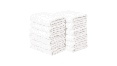 Cotton Hand Towel 12-Pack - White - 26" x 16"