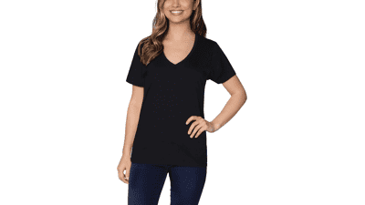 Crafted Comfort™ Pima Cotton Short Sleeve T-shirts for Women