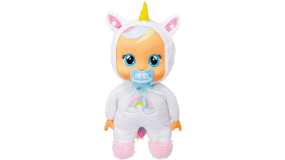 Cry Babies Goodnight Dreamy - LED Sleepy Time Baby Doll for Girls and Boys 18M+