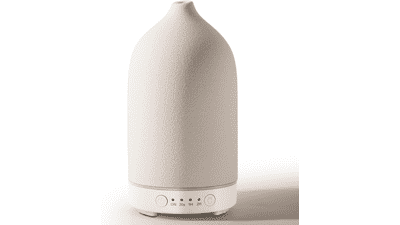 Diffuserlove Ceramic Diffuser 200ML - Aromatherapy Essential Oil Diffuser for Home Bedroom