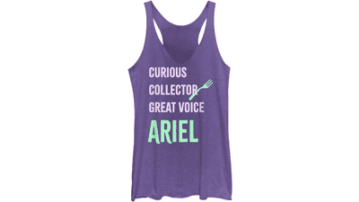 Disney Ariel Tri-Blend Racerback Layering Tank for Women