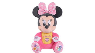 Disney Baby Musical Discovery Plush Minnie Mouse - Officially Licensed Kids Toys