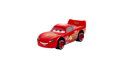Disney Pixar Cars Toy Cars & Trucks, Lightning McQueen Vehicle with Moving Eyes & Mouth