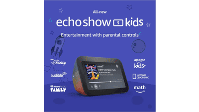 Echo Show 5 (3rd Gen, 2023) Kids | Parental Controls | Galaxy