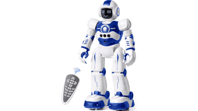 EduCuties Robot Toys for Kids - Programmable Remote Control Smart Walking Dancing Robot Toy with Gesture & Sensing - Age 4-10 Boys Birthday Gift