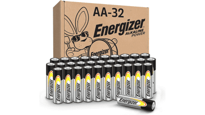 Energizer AA Batteries, Alkaline Power, 32 Count