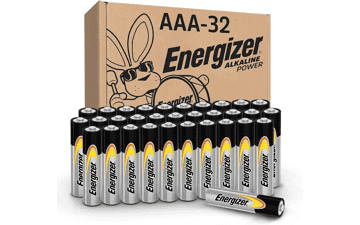 Energizer AAA Batteries (32 Pack) - Long-Lasting Alkaline Power