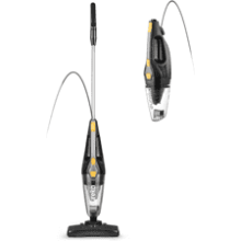 Eureka Home Lightweight Stick Vacuum Cleaner, Powerful Suction, 3-in-1 Handheld Vac - Blaze Black