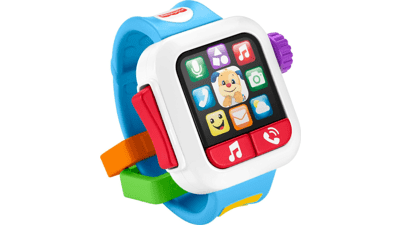 Fisher-Price Laugh & Learn Smartwatch - Lights & Music for Pretend Play