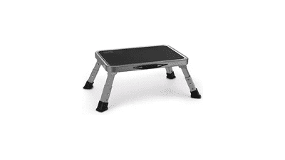 Foldable Step Stool with Non-Slip Platform - Adjustable and Sturdy - 330 Lbs Capacity