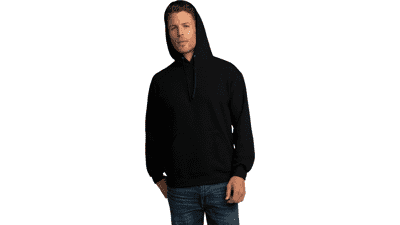 Fruit of the Loom Eversoft Fleece Hoodies - Pullover & Full Zip - Moisture Wicking & Breathable - Sizes S-4X