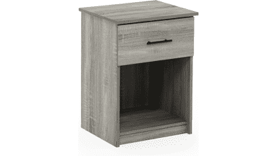 Furinno Tidur Nightstand - French Oak Grey