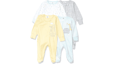 Gerber Baby Boys Sleep 'N Play Footie - 4 Pack