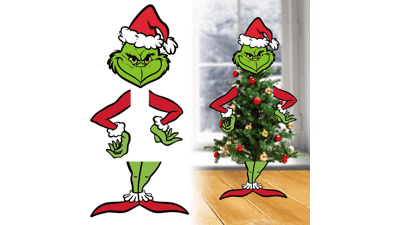 Grinch Tree Topper - Christmas Tree Decorations for Whoville
