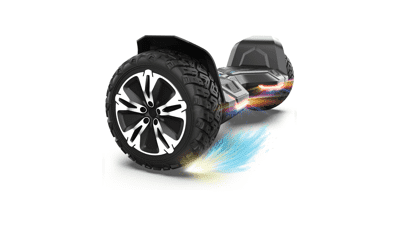 Gyroor Warrior 8.5 inch Off Road Hoverboard with Bluetooth Speakers and LED Lights