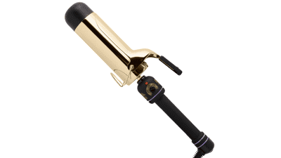 HOT TOOLS Pro Artist 24K Gold Jumbo Curling Iron for Long Lasting, Defined Curls