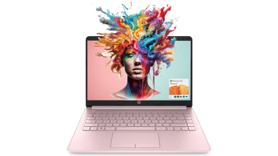HP Portable Laptop 14’’ HD Display 16GB RAM 64GB eMMC Intel Quad-Core N4120 Pink