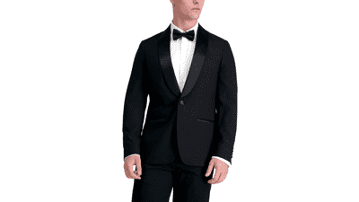 Haggar Premium Comfort Tuxedo Jacket - Tailored Slim Fit for Men