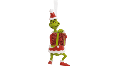 Hallmark Dr. Seuss How The Grinch Stole Christmas! Grinch with Present Ornament