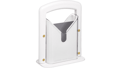 Hoan Bagel Guillotine Slicer, 9.25-Inch, White