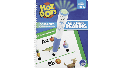 Hot Dots Let's Learn Pre-K Reading - Preschool Workbook with Interactive Pen
