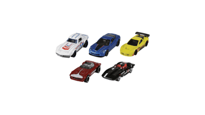 Hot Wheels 5-Car Pack 1:64 Scale Vehicles, Gift for Collectors & Kids Ages 3+, Colors May Vary
