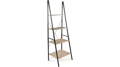 Humble Crew 4-Tier Wood Ladder Shelf - 71