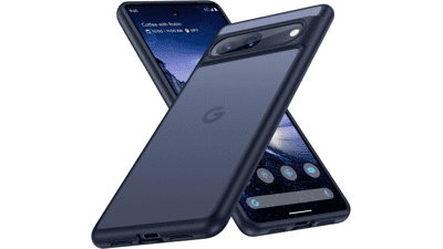 Humixx Shockproof Google Pixel 7 Case - Military Grade Drop Tested - Ultimate Silky Touch - Translucent Hard Back Protective Slim Thin Matte Black Phone Cases for Pixel 7 5G 6.1