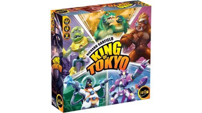 IELLO King of Tokyo New Edition Strategy Board Game Space Penguin Included 2-6 Players 30 Minute Play Time Ages 8+