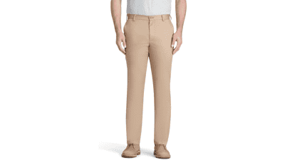 IZOD Men's Chino Pants - Flat-Front Straight-fit