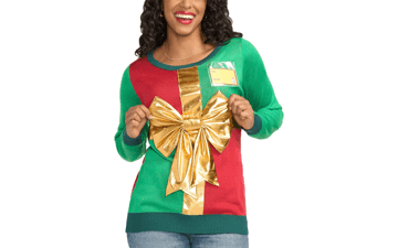 Interactive Ugly Christmas Sweaters for Women - Tipsy Elves
