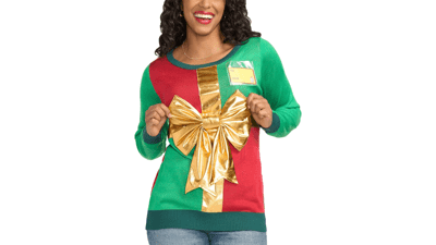 Interactive Ugly Christmas Sweaters for Women - Tipsy Elves