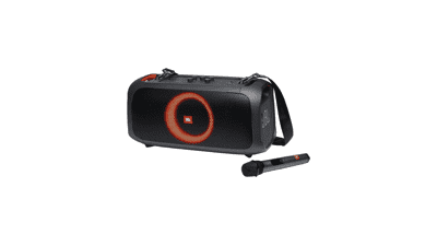JBL PartyBox On-The-Go Portable Bluetooth Party Speaker with Dynamic Light Show - Black