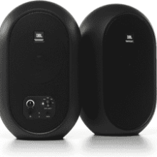 JBL Professional 1 Series 104-BT Compact Desktop Reference Monitors with Bluetooth - Black (Pair)