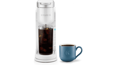 Keurig K-Iced Coffee Maker - Hot and Cold Brews - White
