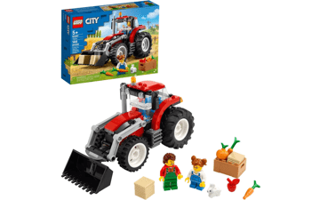 LEGO City Tractor 60287 Building Toy Set for Kids, Boys, and Girls Ages 5+ (148 Pieces)